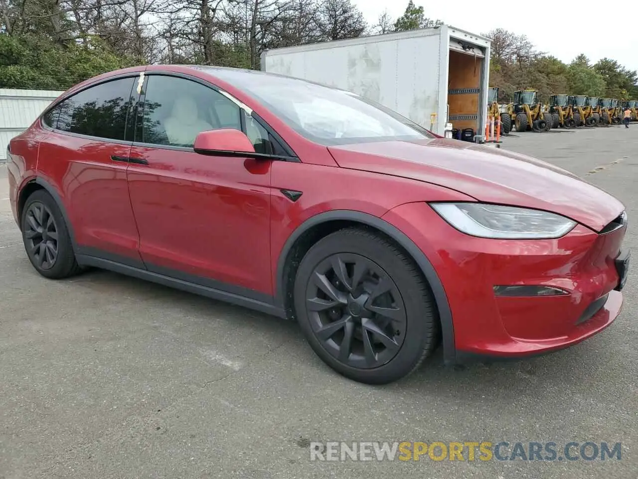4 Photograph of a damaged car 7SAXCBE52PF426079 TESLA MODEL X 2023