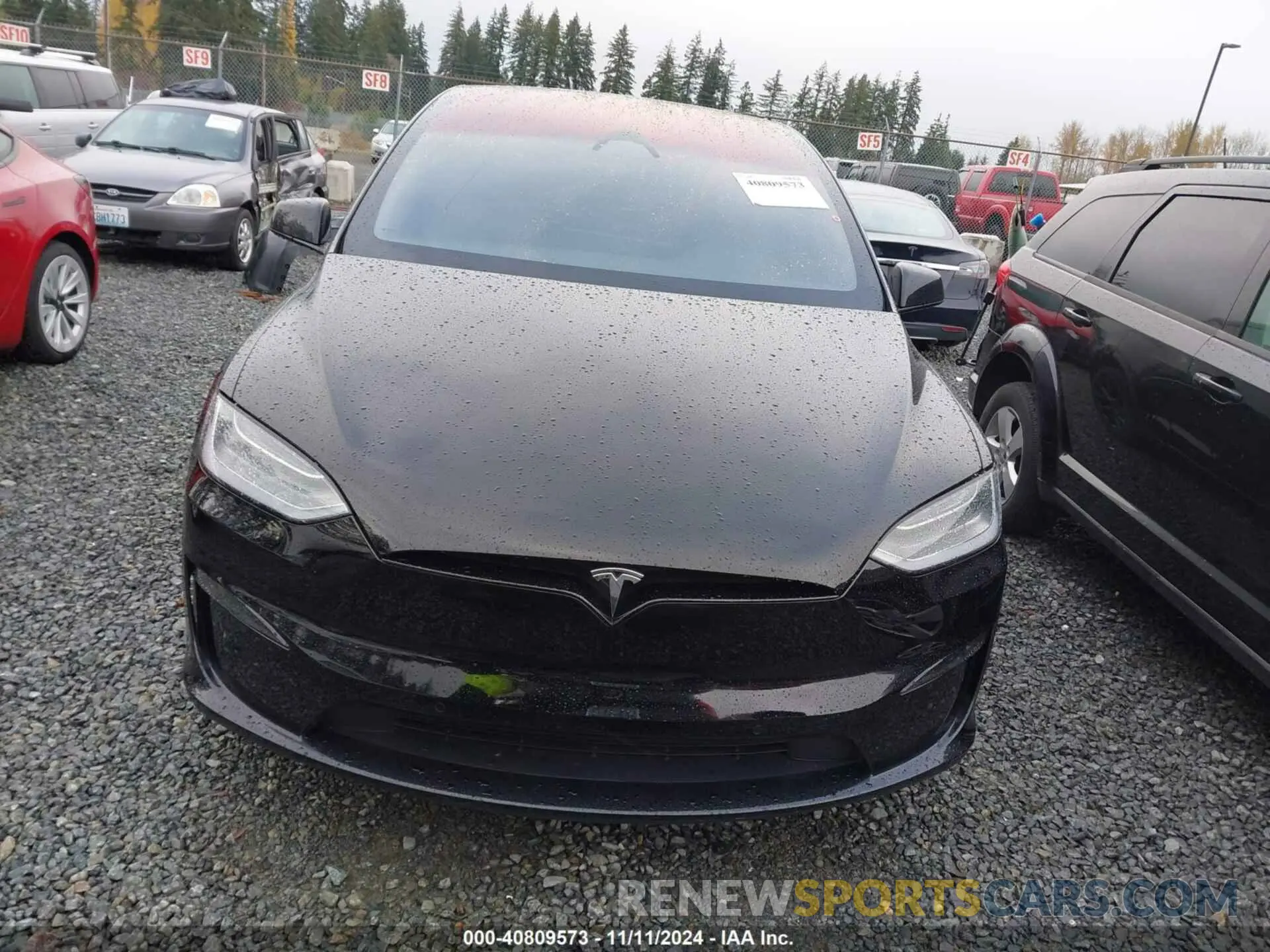 13 Photograph of a damaged car 7SAXCBE53PF378415 TESLA MODEL X 2023