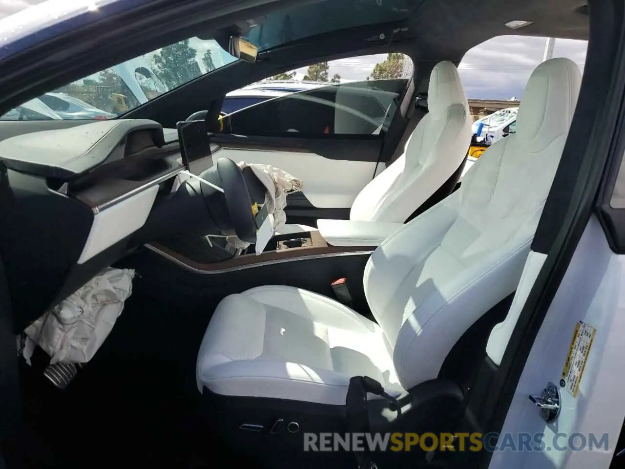 7 Фотография поврежденного автомобиля 7SAXCBE54PF405542 TESLA MODEL X 2023