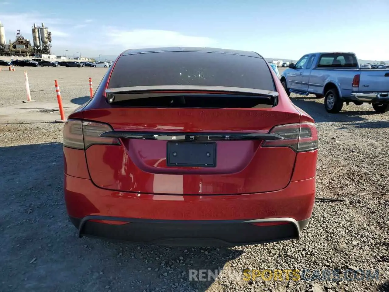 6 Фотография поврежденного автомобиля 7SAXCBE54PF426469 TESLA MODEL X 2023