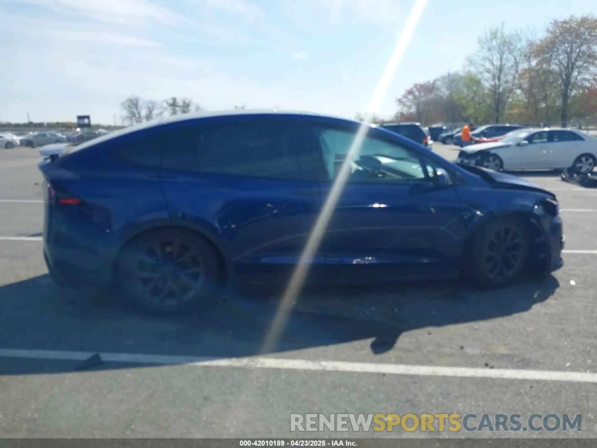 12 Фотография поврежденного автомобиля 7SAXCBE55PF367111 TESLA MODEL X 2023
