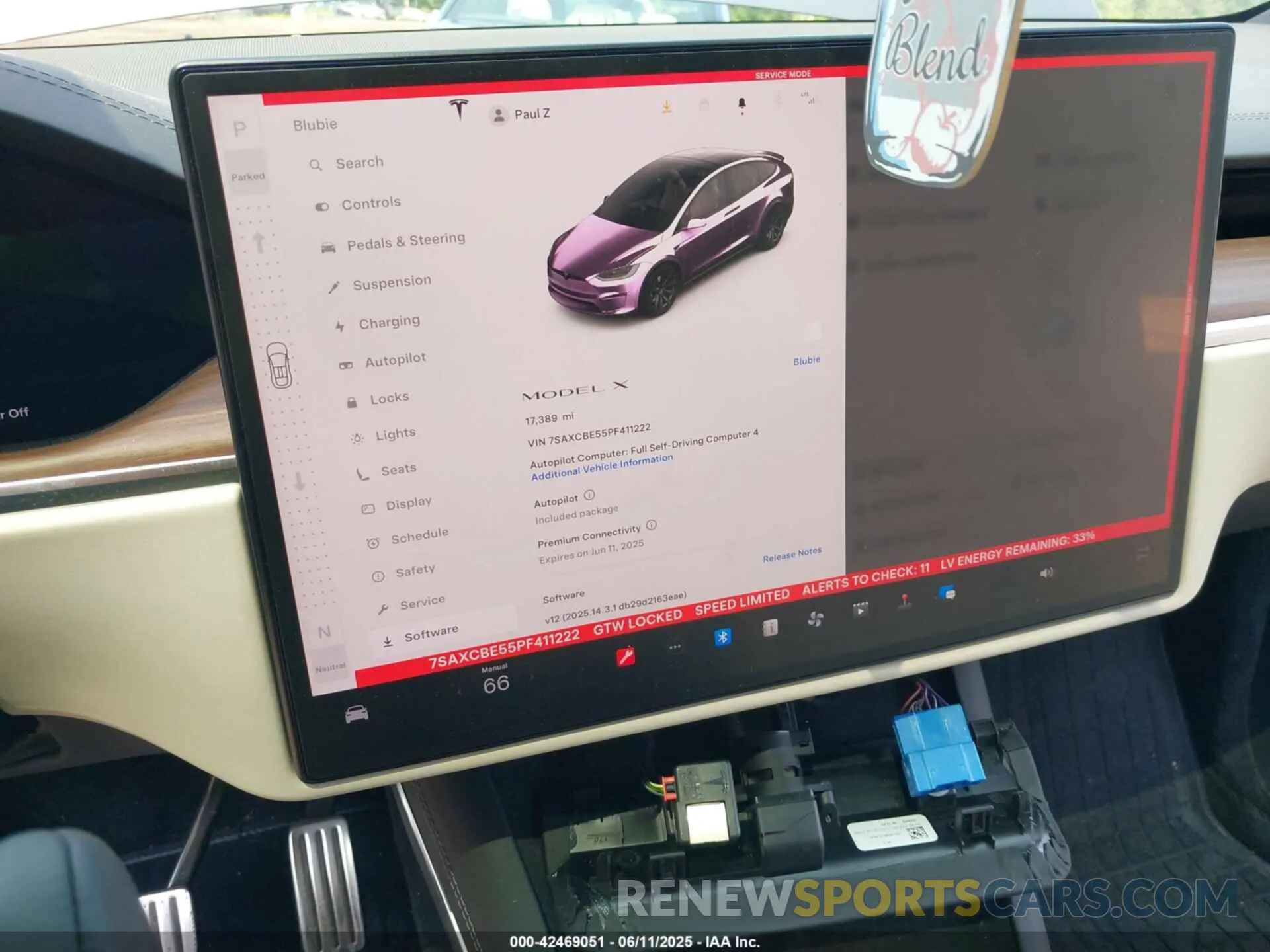 18 Photograph of a damaged car 7SAXCBE55PF411222 TESLA MODEL X 2023