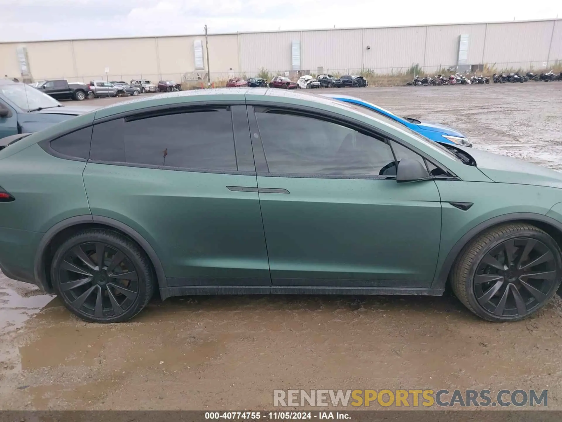 13 Photograph of a damaged car 7SAXCBE55PF425587 TESLA MODEL X 2023