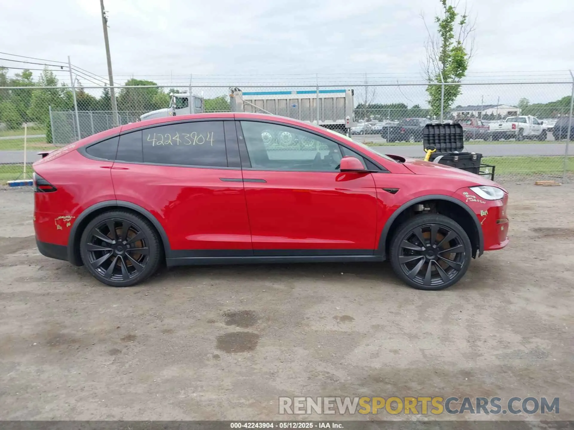 13 Photograph of a damaged car 7SAXCBE56PF368087 TESLA MODEL X 2023