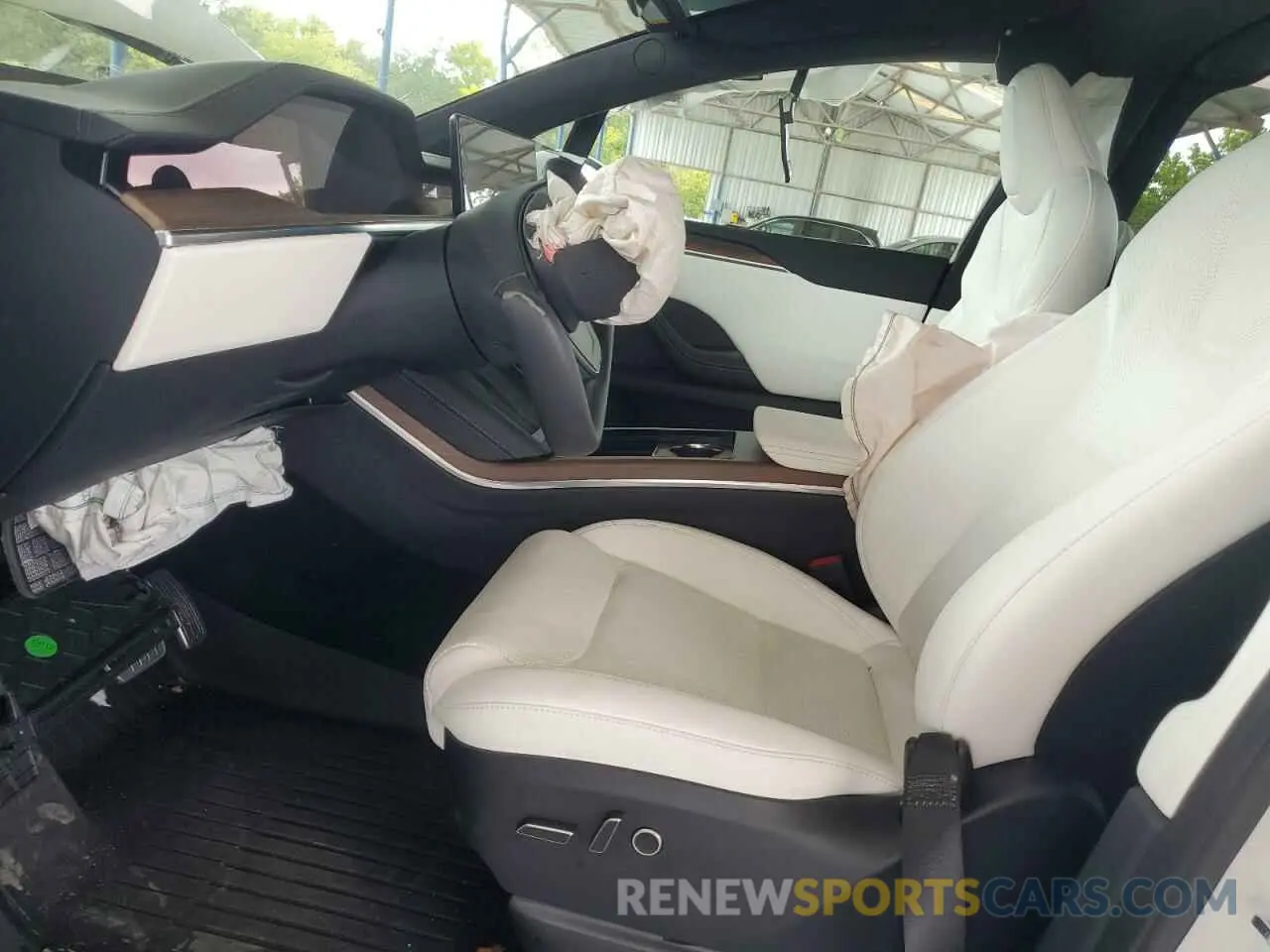 7 Фотография поврежденного автомобиля 7SAXCBE5XPF378671 TESLA MODEL X 2023