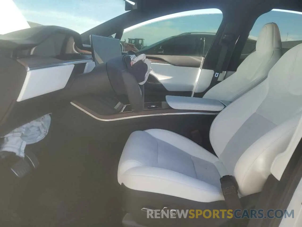 7 Фотография поврежденного автомобиля 7SAXCBE5XPF399133 TESLA MODEL X 2023