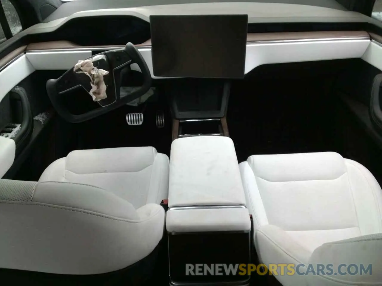 8 Фотография поврежденного автомобиля 7SAXCBE5XPF399133 TESLA MODEL X 2023
