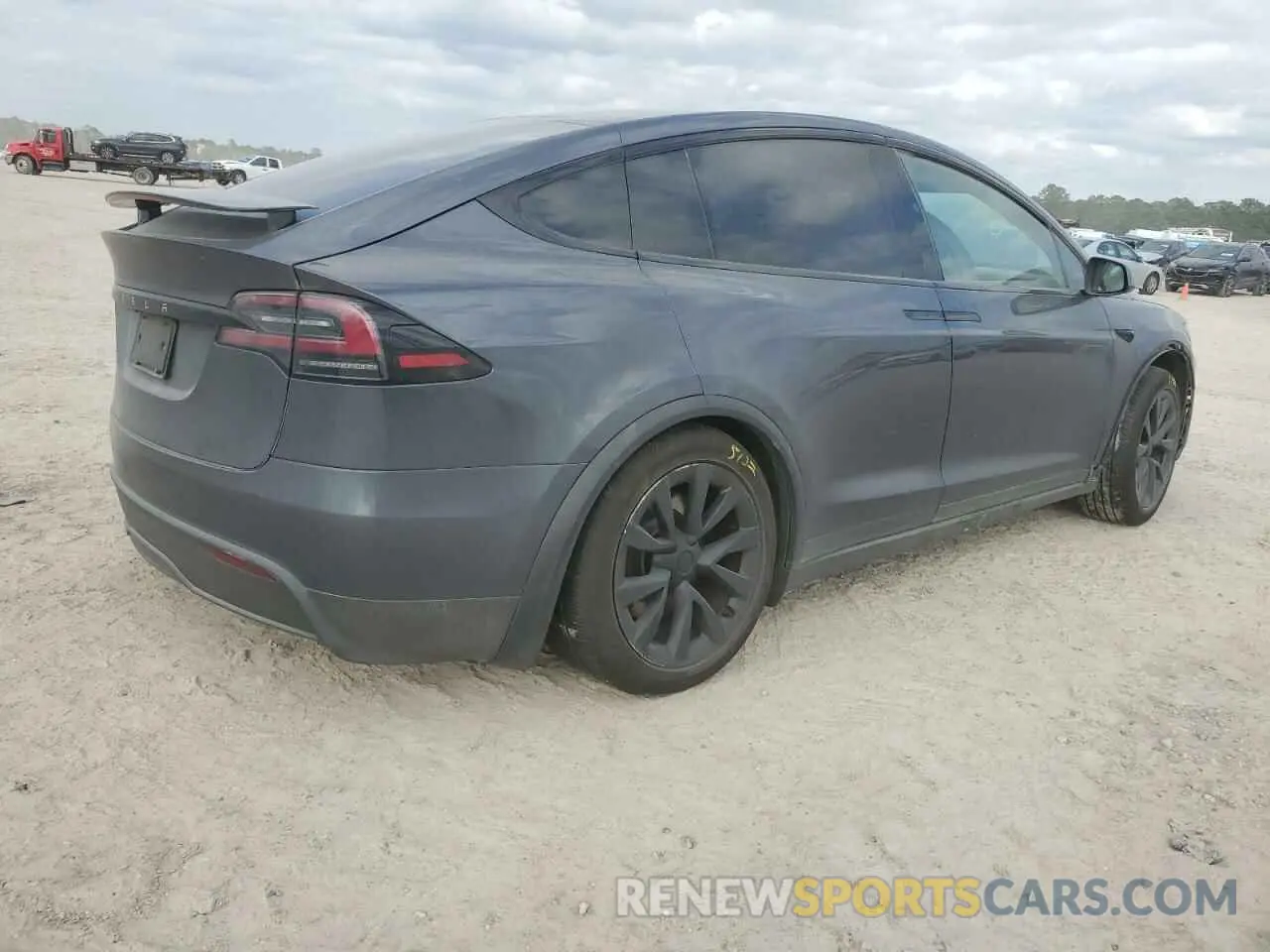 3 Фотография поврежденного автомобиля 7SAXCBE5XPF399262 TESLA MODEL X 2023