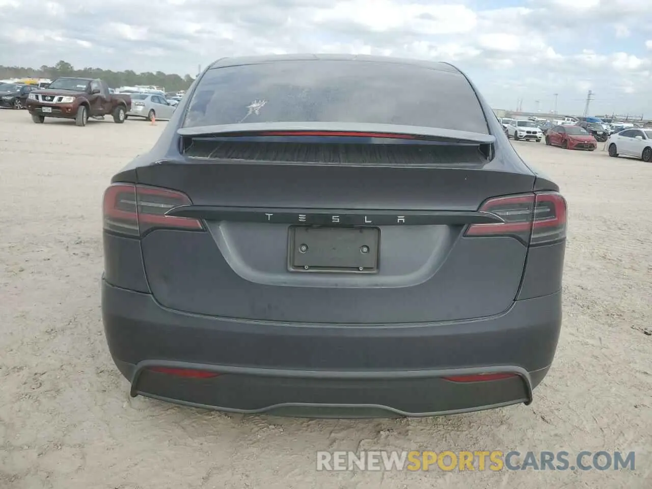 6 Фотография поврежденного автомобиля 7SAXCBE5XPF399262 TESLA MODEL X 2023