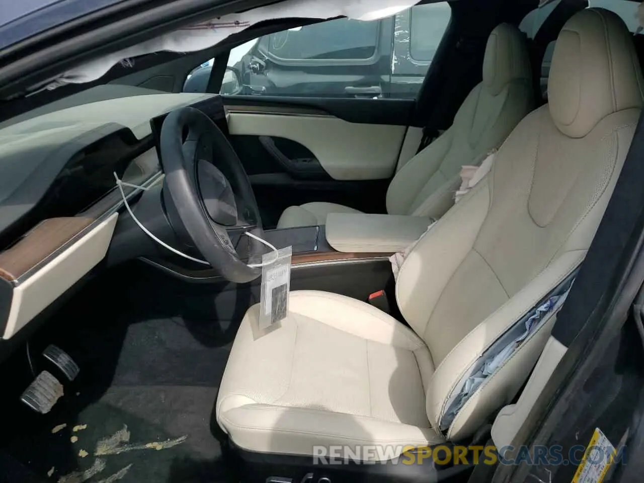 7 Фотография поврежденного автомобиля 7SAXCBE5XPF399262 TESLA MODEL X 2023