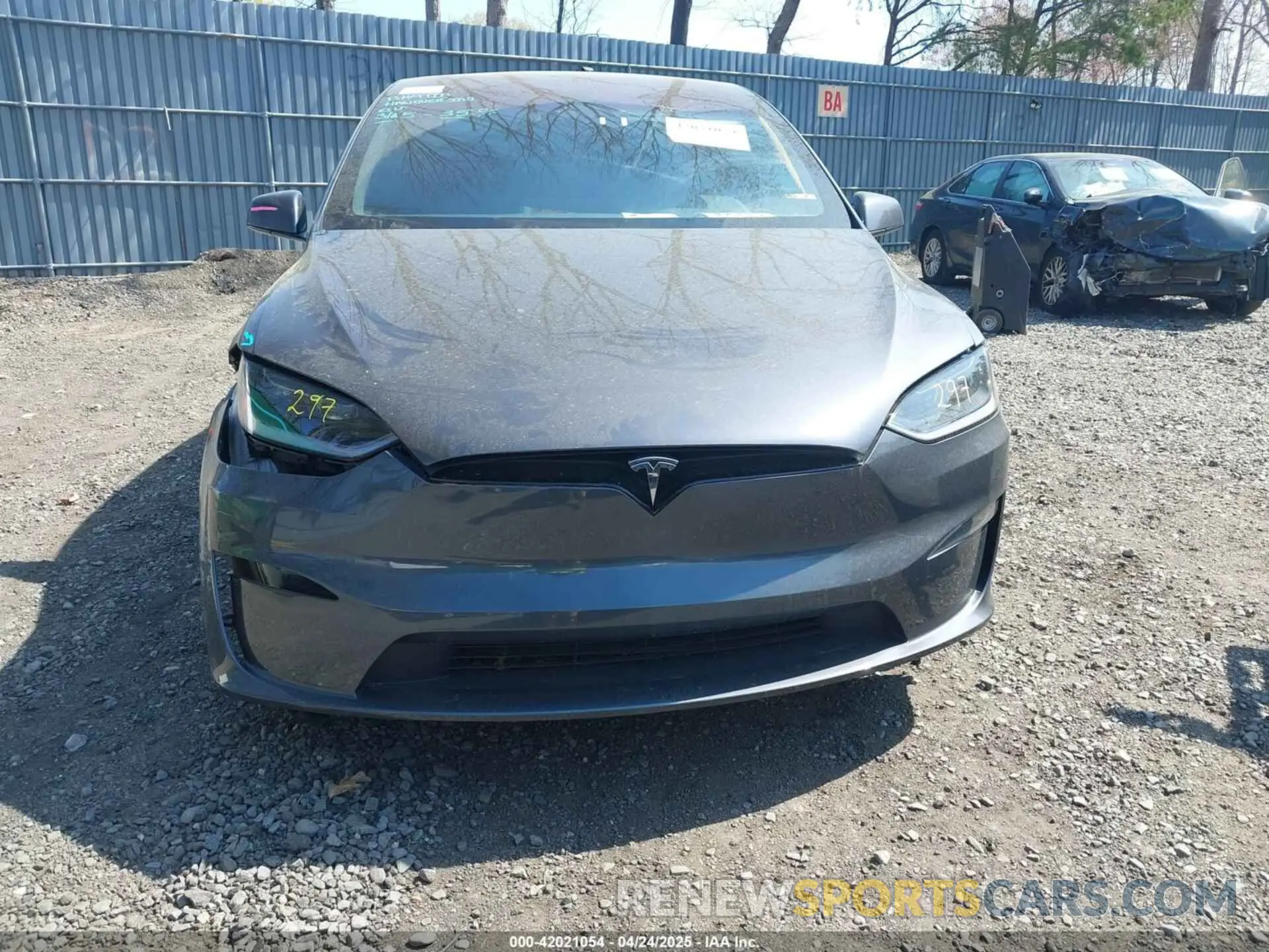 13 Фотография поврежденного автомобиля 7SAXCBE5XPF414293 TESLA MODEL X 2023