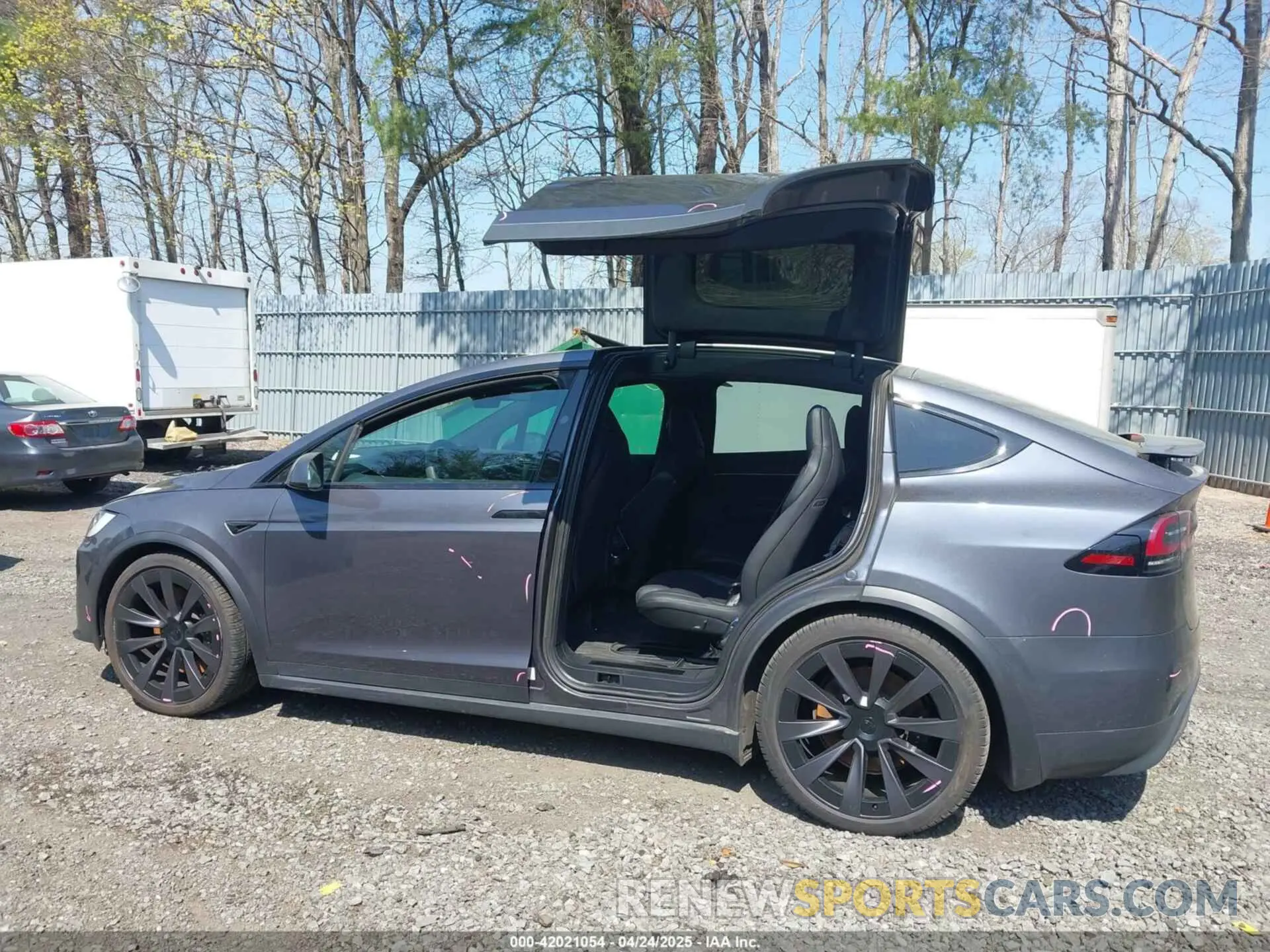 20 Фотография поврежденного автомобиля 7SAXCBE5XPF414293 TESLA MODEL X 2023