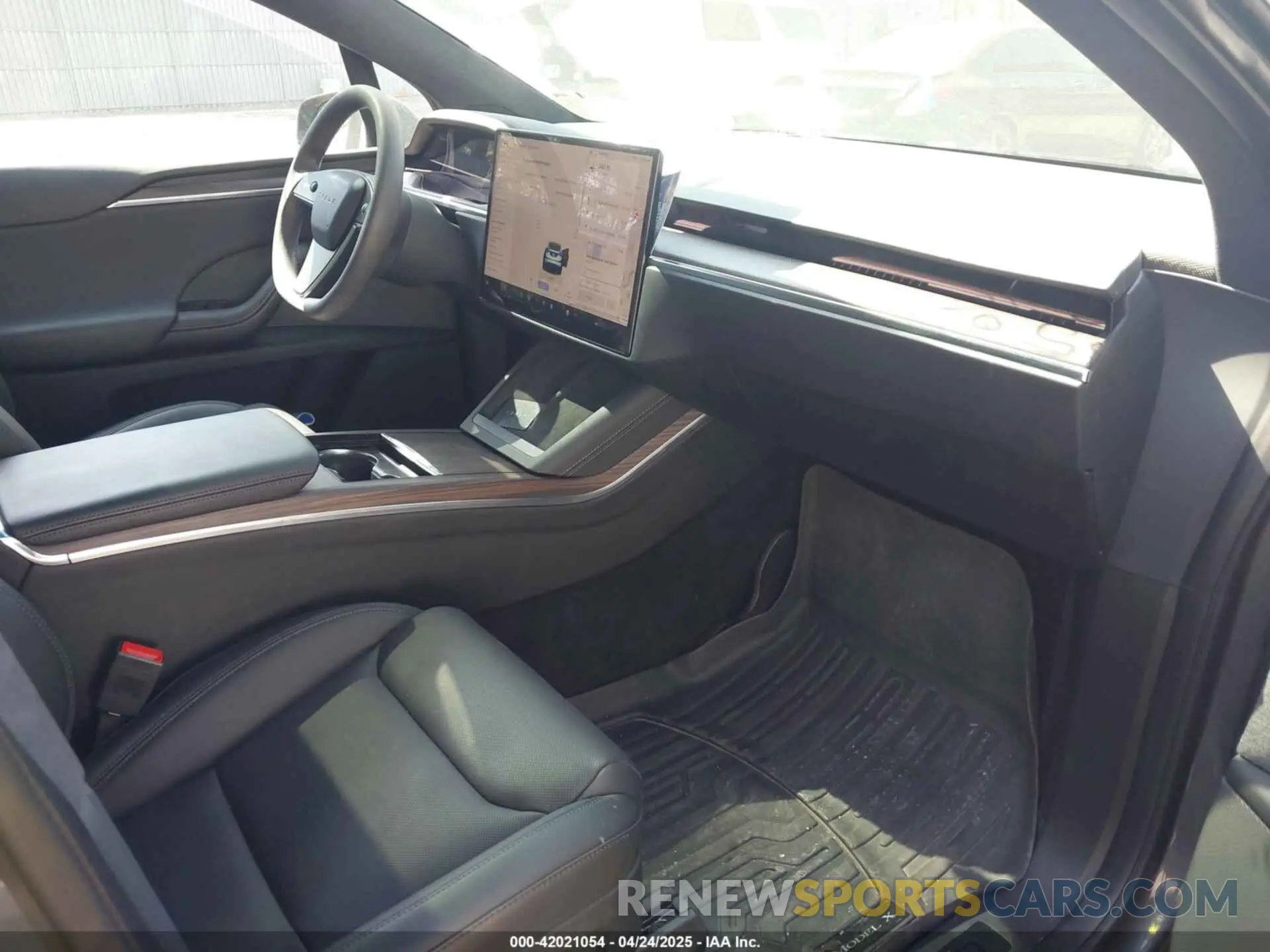 5 Фотография поврежденного автомобиля 7SAXCBE5XPF414293 TESLA MODEL X 2023