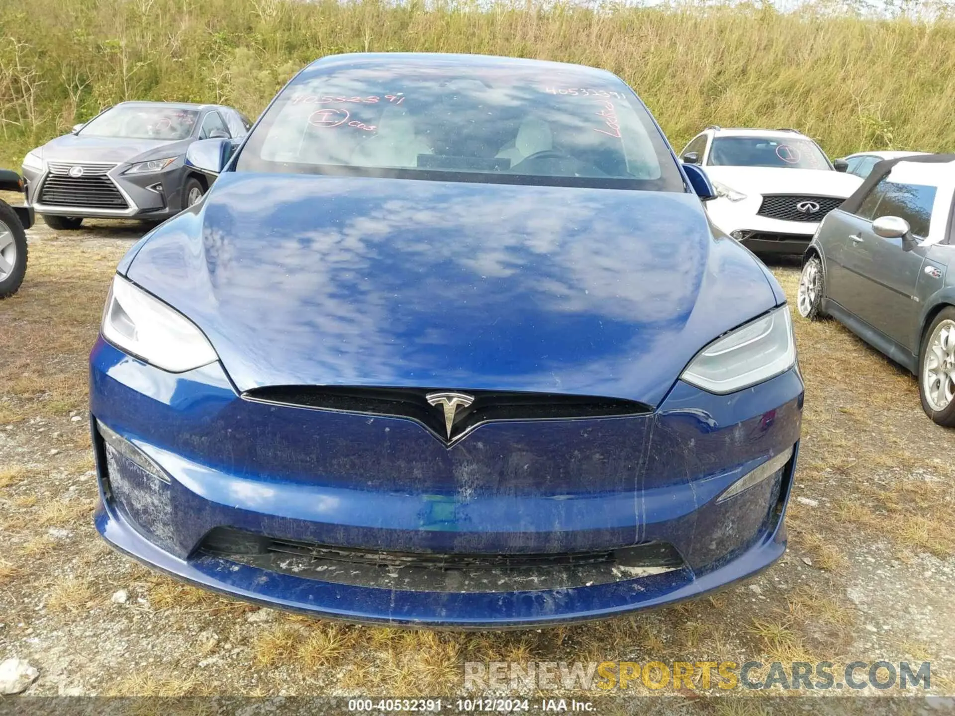 5 Фотография поврежденного автомобиля 7SAXCBE60PF386982 TESLA MODEL X 2023