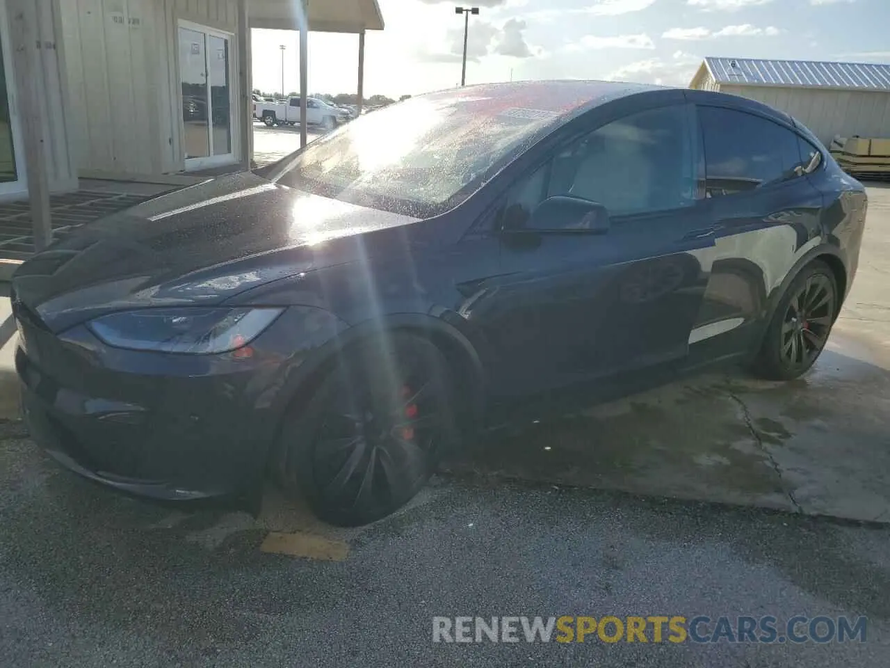 1 Фотография поврежденного автомобиля 7SAXCBE60PF423769 TESLA MODEL X 2023