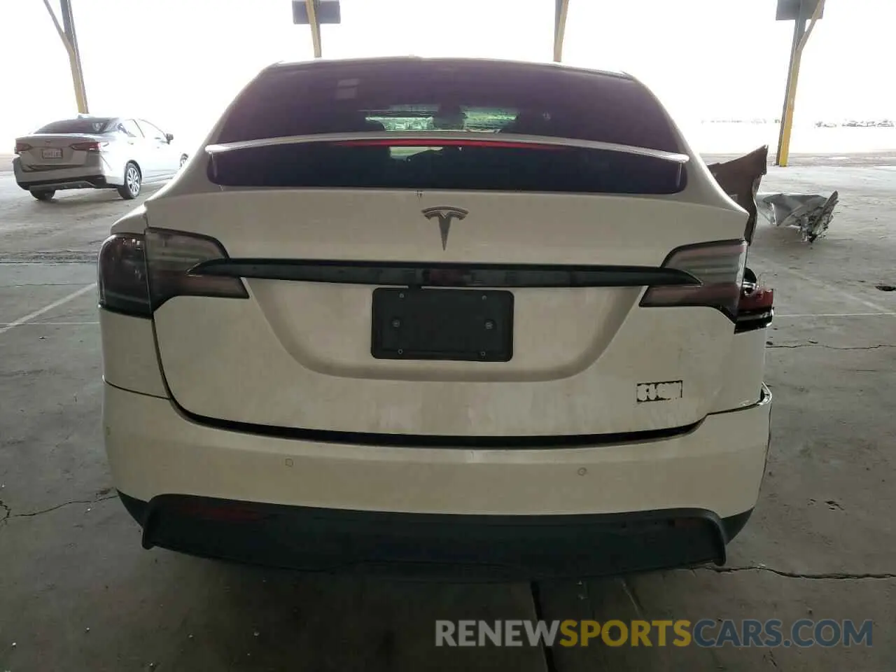 6 Фотография поврежденного автомобиля 7SAXCBE61PF375022 TESLA MODEL X 2023