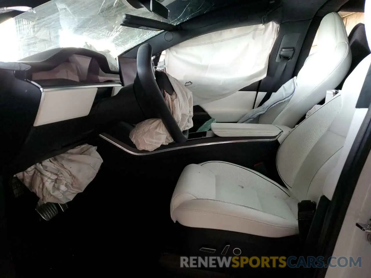 7 Фотография поврежденного автомобиля 7SAXCBE61PF375022 TESLA MODEL X 2023