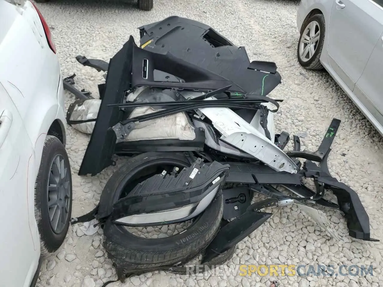 13 Photograph of a damaged car 7SAXCBE62PF397448 TESLA MODEL X 2023