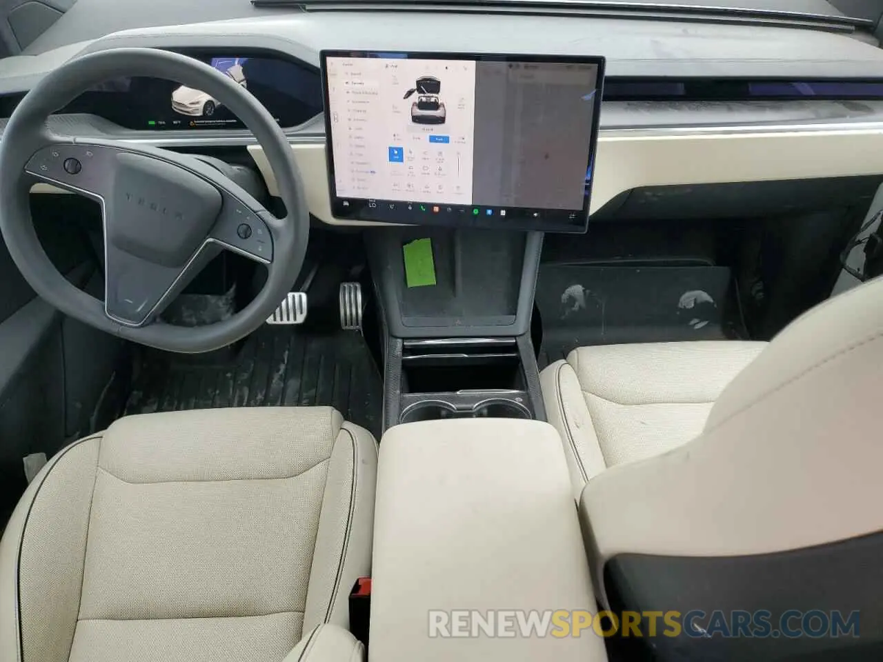 8 Photograph of a damaged car 7SAXCBE62PF397448 TESLA MODEL X 2023