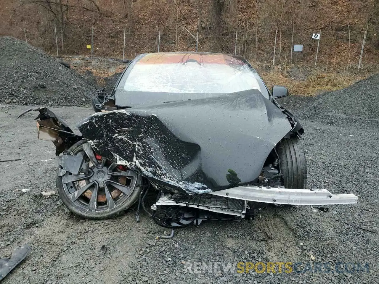 5 Photograph of a damaged car 7SAXCBE62PF407993 TESLA MODEL X 2023