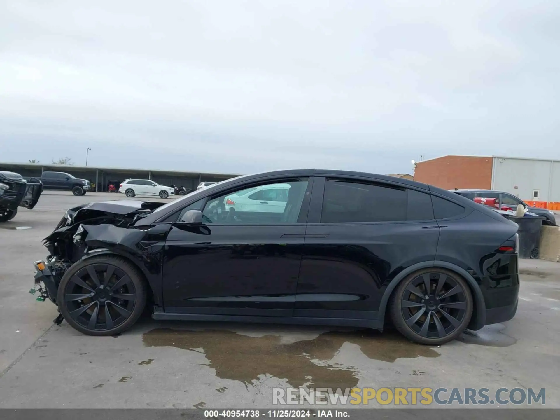 14 Photograph of a damaged car 7SAXCBE63PF376320 TESLA MODEL X 2023