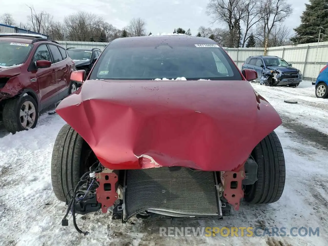 5 Photograph of a damaged car 7SAXCBE63PF391027 TESLA MODEL X 2023