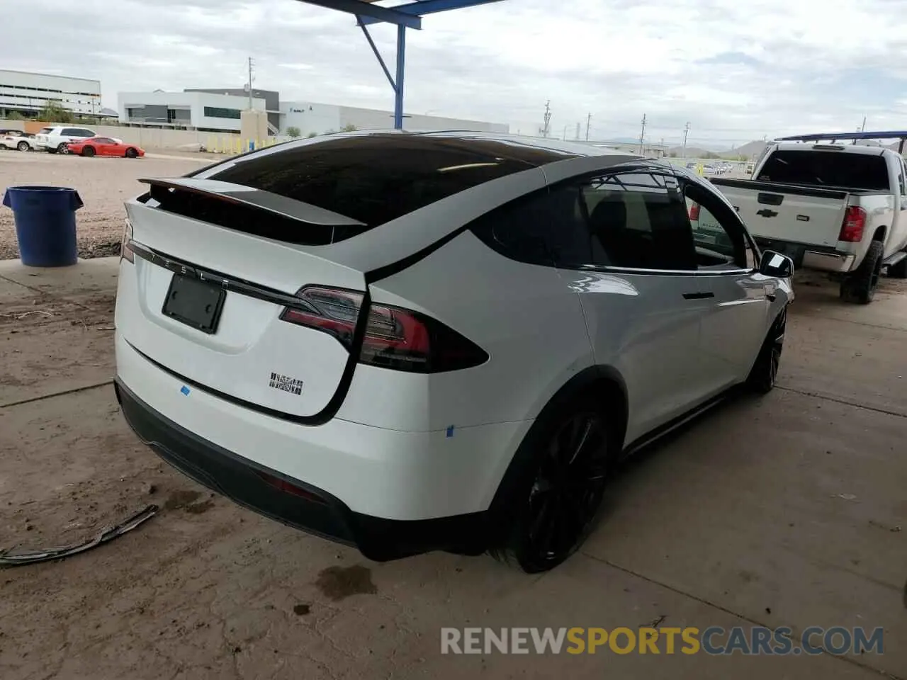 3 Фотография поврежденного автомобиля 7SAXCBE64PF405369 TESLA MODEL X 2023