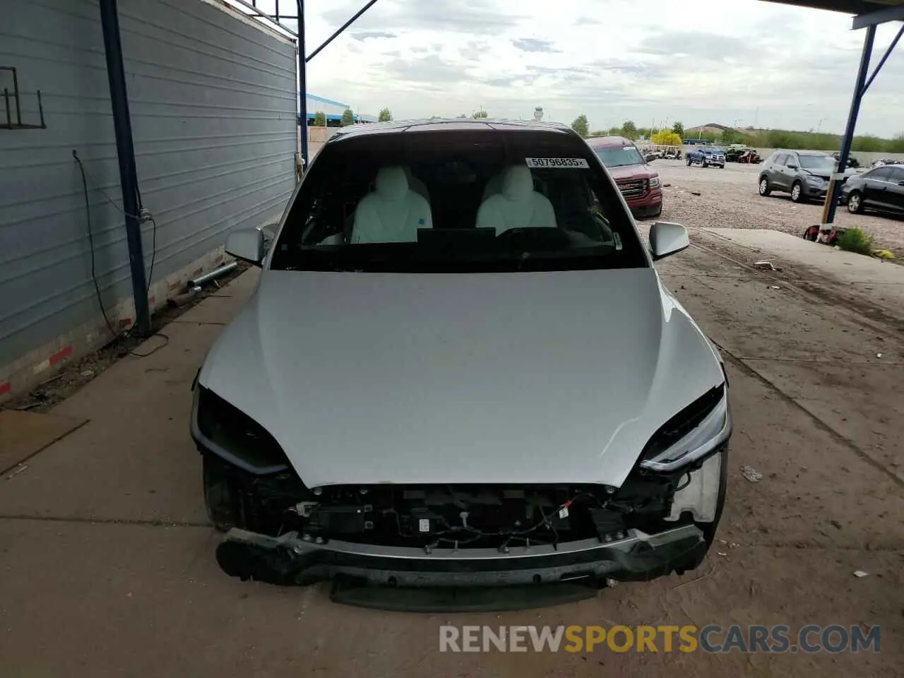 5 Фотография поврежденного автомобиля 7SAXCBE64PF405369 TESLA MODEL X 2023