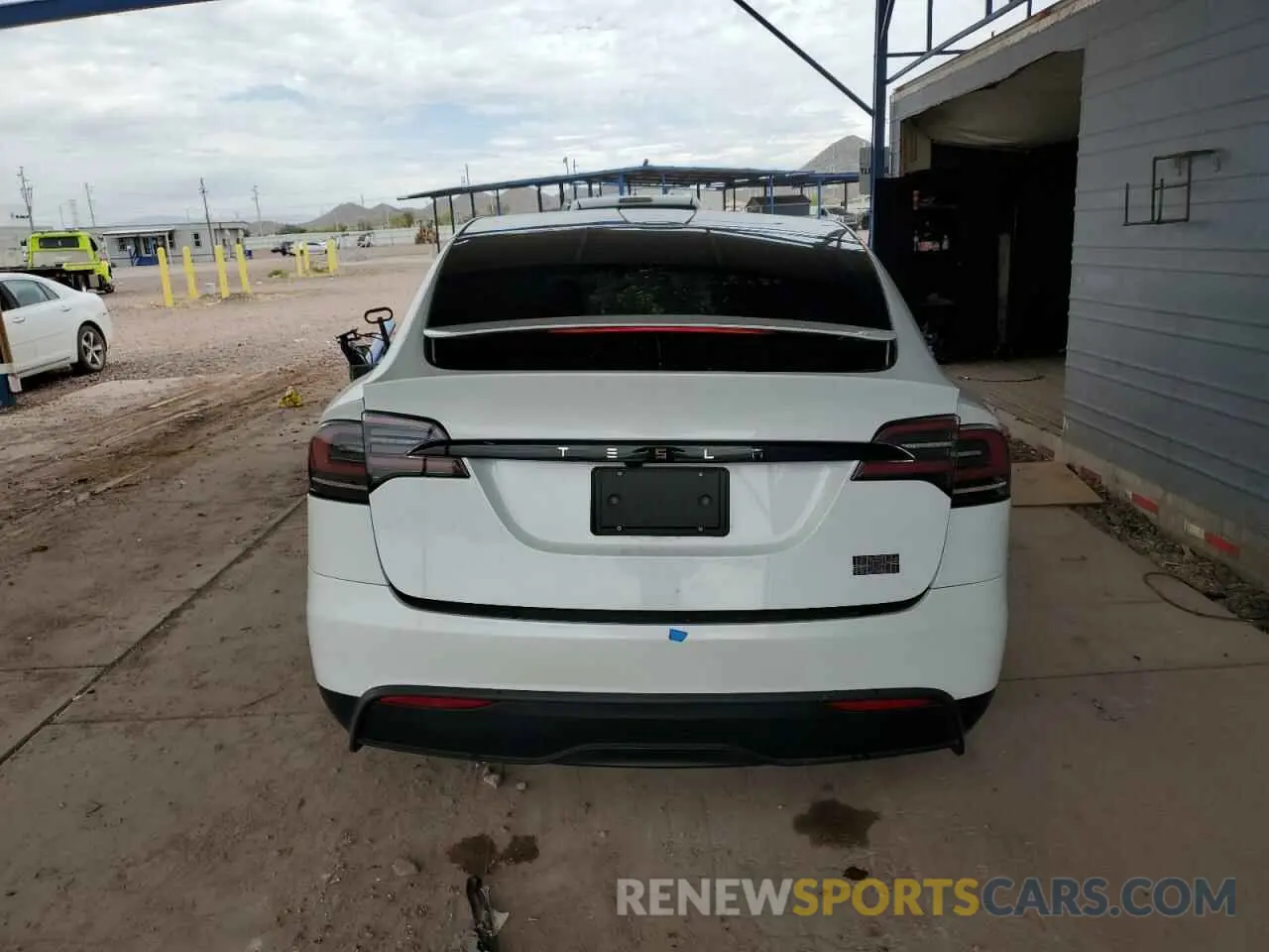 6 Фотография поврежденного автомобиля 7SAXCBE64PF405369 TESLA MODEL X 2023