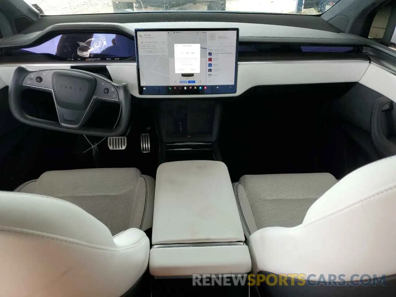 8 Фотография поврежденного автомобиля 7SAXCBE64PF405369 TESLA MODEL X 2023