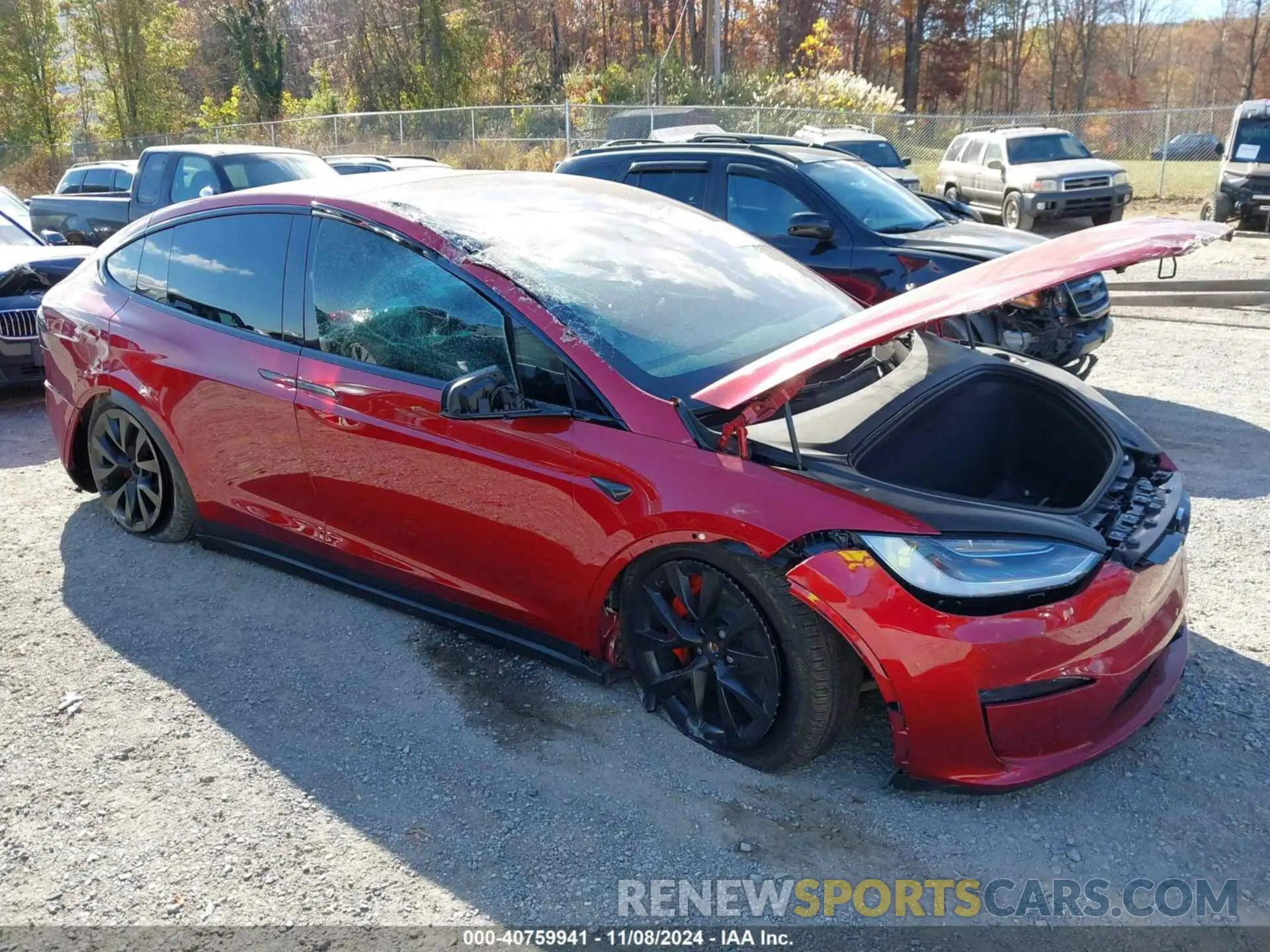 6 Photograph of a damaged car 7SAXCBE65PF391997 TESLA MODEL X 2023