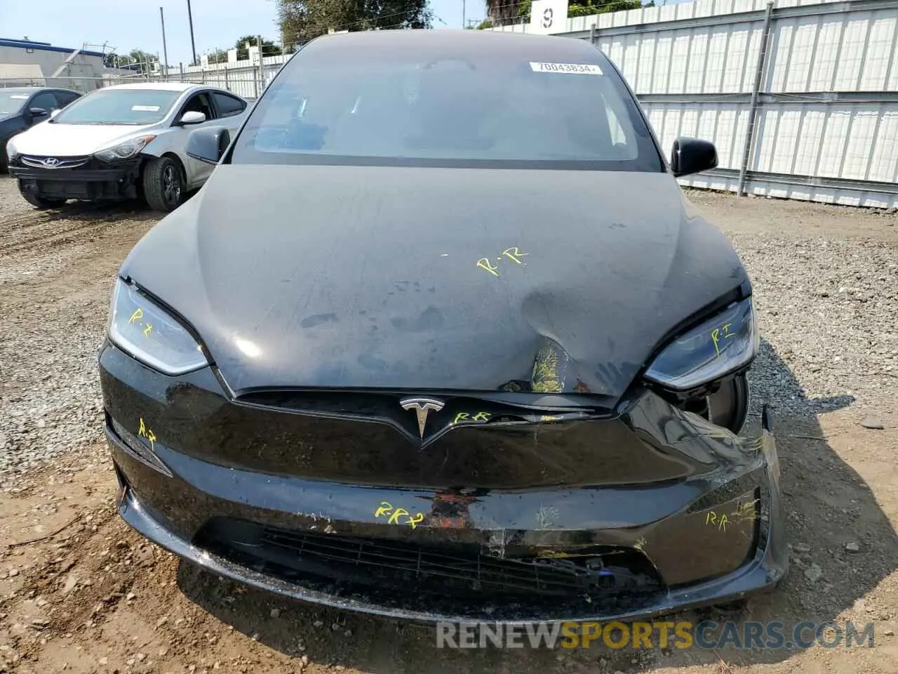 5 Photograph of a damaged car 7SAXCBE65PF430023 TESLA MODEL X 2023