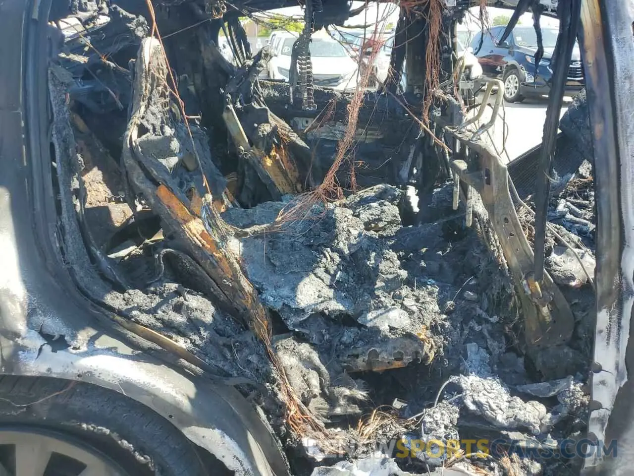 10 Photograph of a damaged car 7SAXCBE66PF431309 TESLA MODEL X 2023