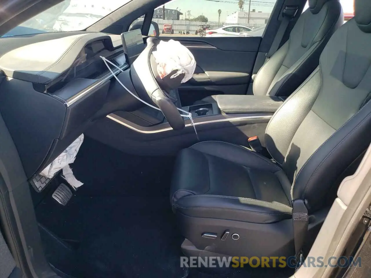 7 Photograph of a damaged car 7SAXCBE67PF387899 TESLA MODEL X 2023