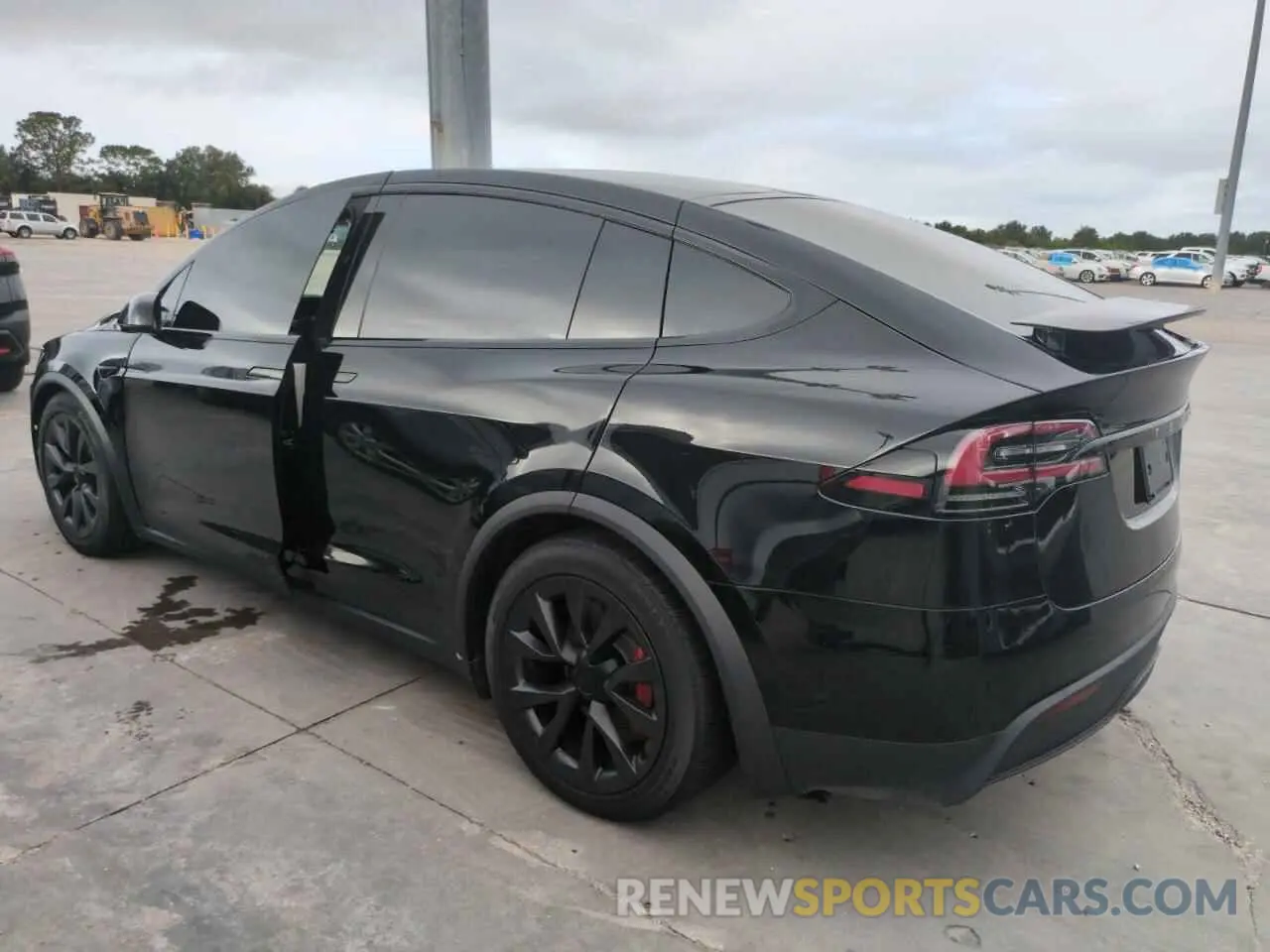 2 Photograph of a damaged car 7SAXCBE67PF404894 TESLA MODEL X 2023
