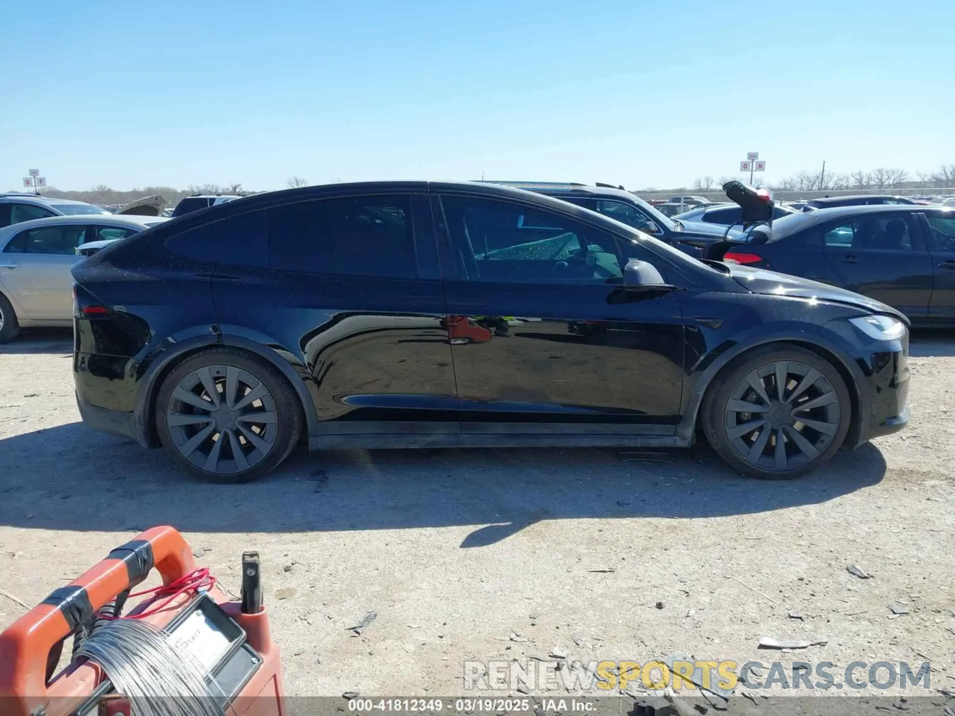 13 Photograph of a damaged car 7SAXCBE68PF376183 TESLA MODEL X 2023