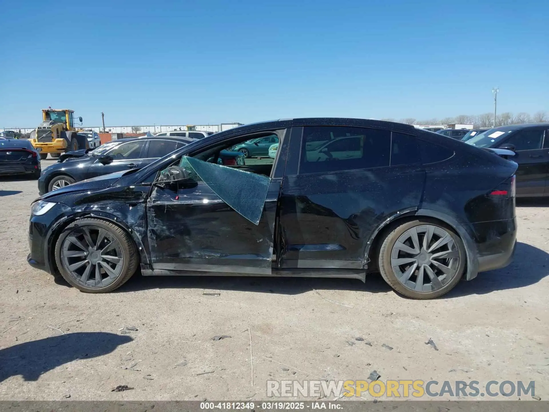 14 Photograph of a damaged car 7SAXCBE68PF376183 TESLA MODEL X 2023