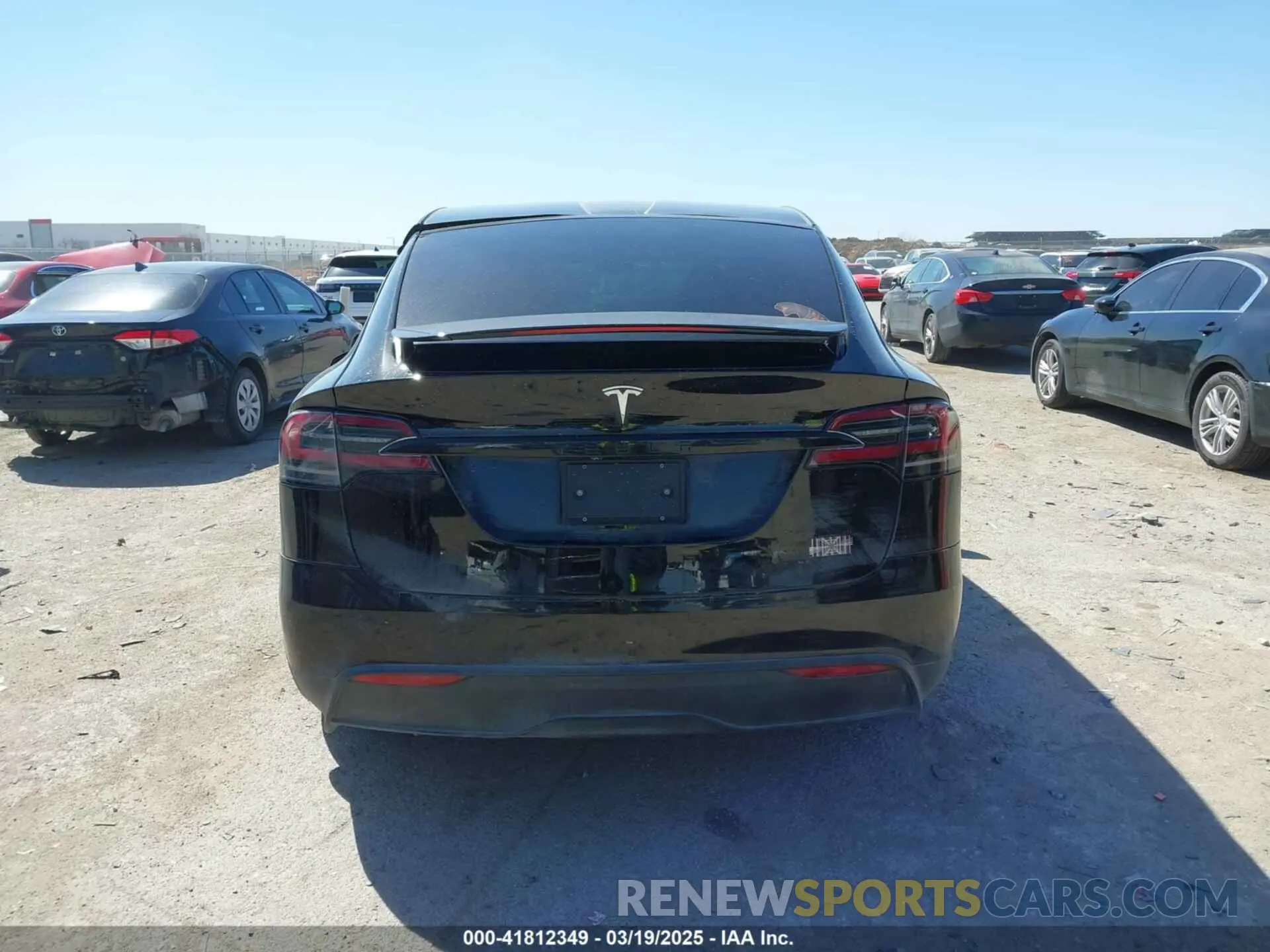 16 Photograph of a damaged car 7SAXCBE68PF376183 TESLA MODEL X 2023