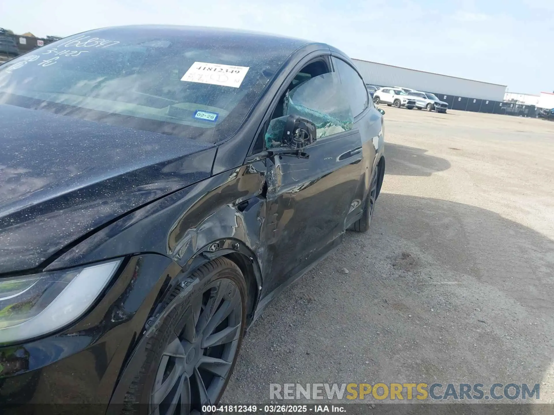 6 Photograph of a damaged car 7SAXCBE68PF376183 TESLA MODEL X 2023