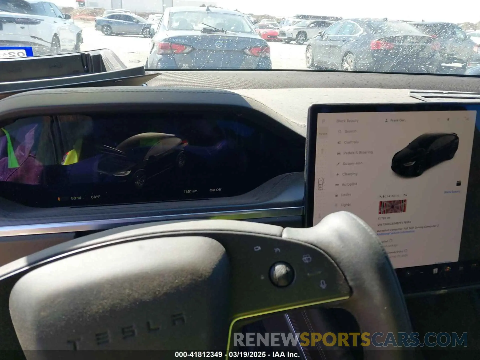 7 Photograph of a damaged car 7SAXCBE68PF376183 TESLA MODEL X 2023