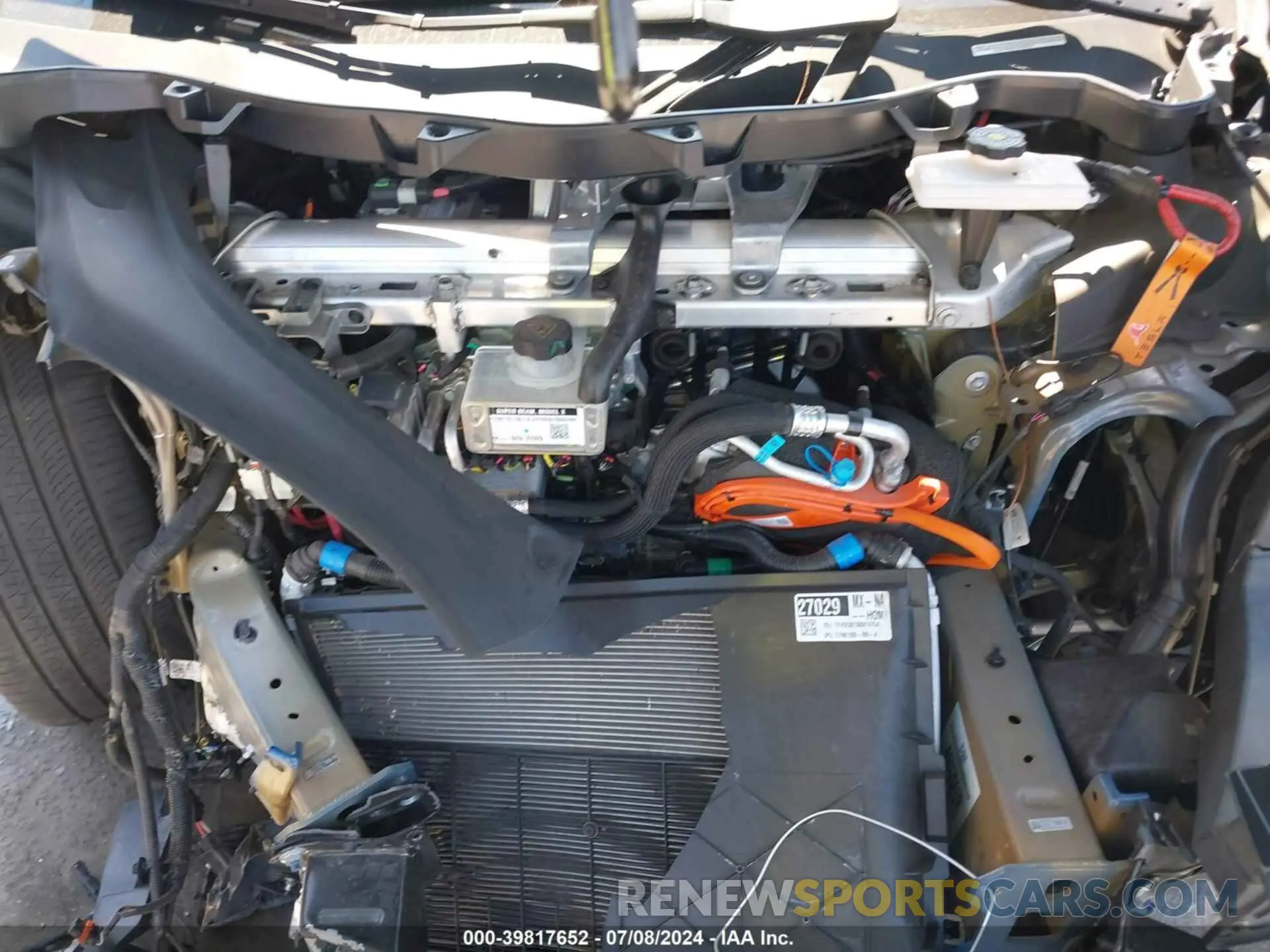 10 Фотография поврежденного автомобиля 7SAXCDE50PF381168 TESLA MODEL X 2023