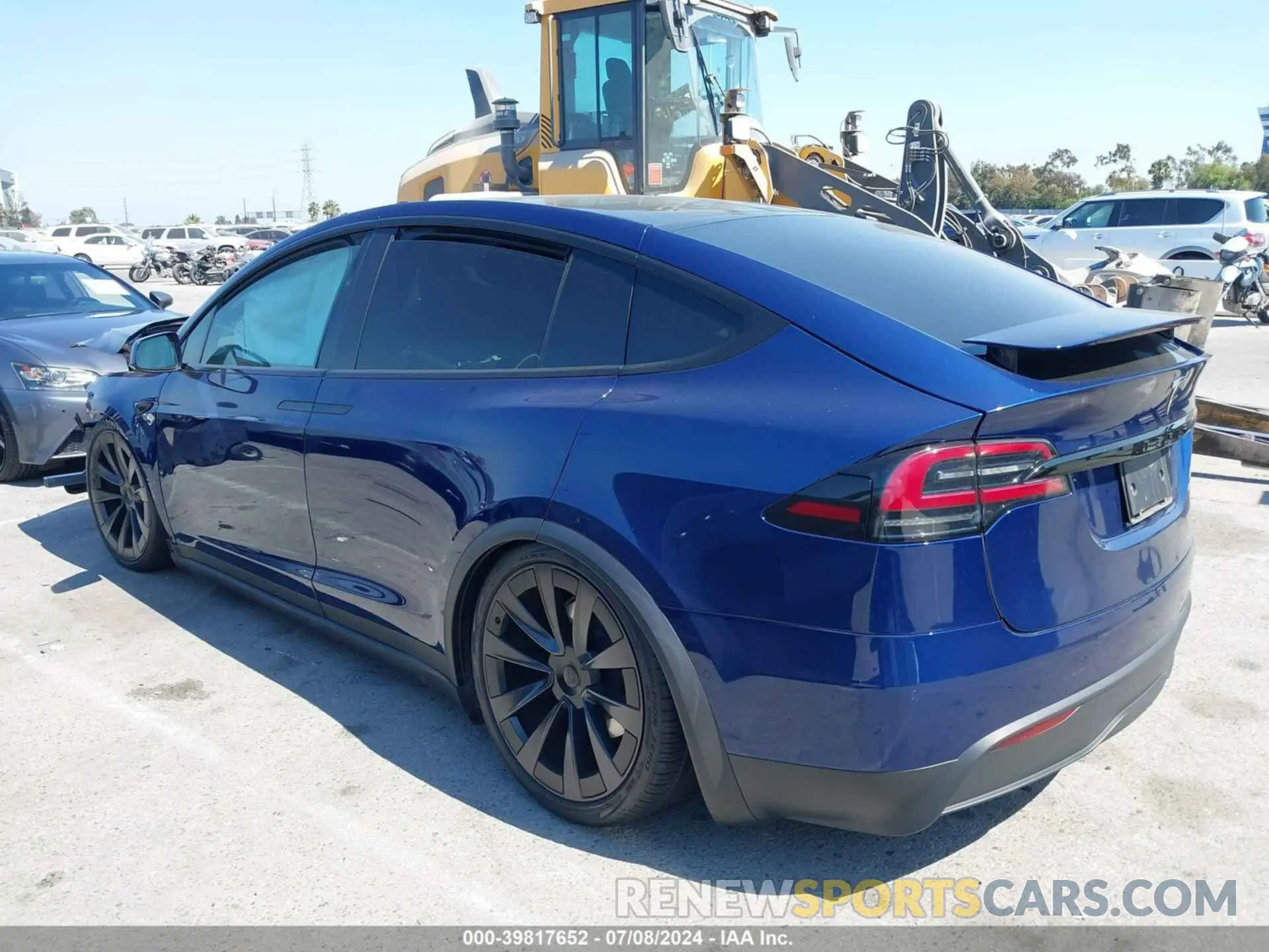 13 Фотография поврежденного автомобиля 7SAXCDE50PF381168 TESLA MODEL X 2023