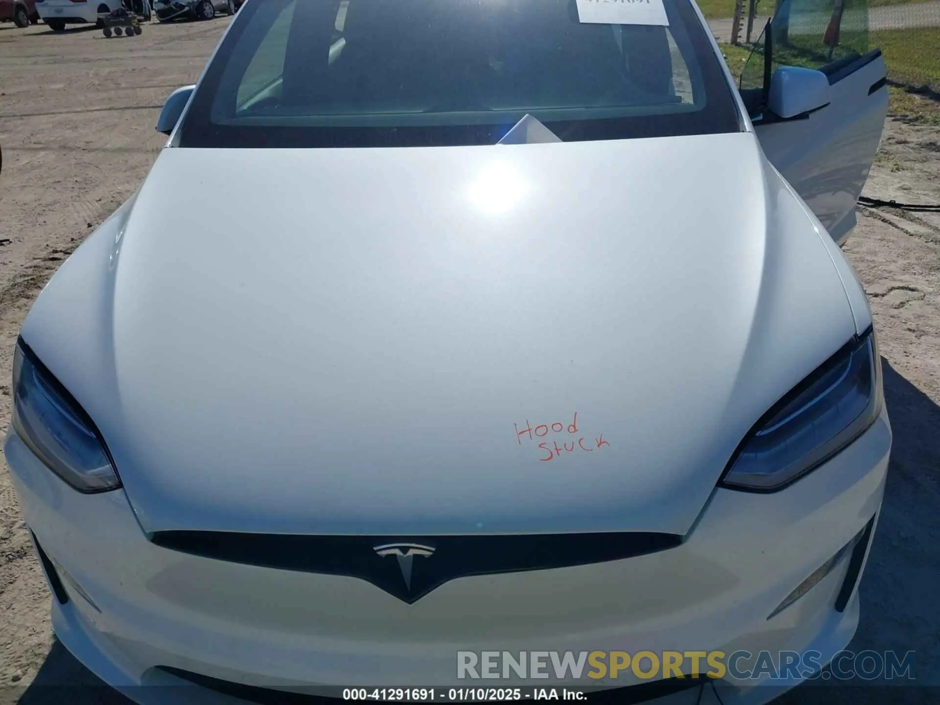 10 Фотография поврежденного автомобиля 7SAXCDE50PF381719 TESLA MODEL X 2023