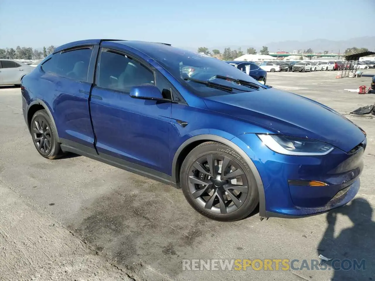 4 Photograph of a damaged car 7SAXCDE50PF428344 TESLA MODEL X 2023