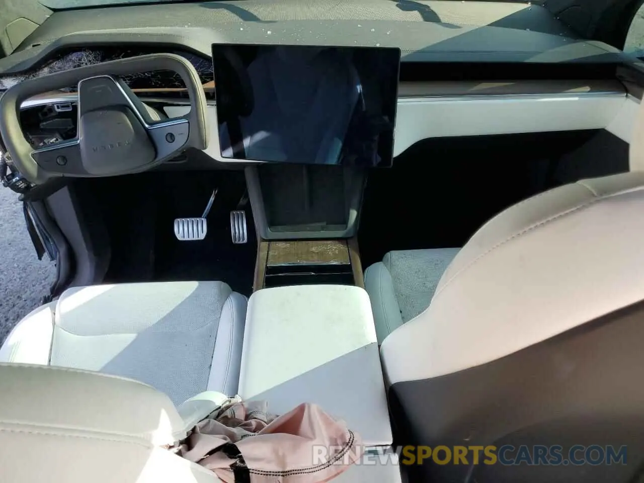 8 Photograph of a damaged car 7SAXCDE50PF428344 TESLA MODEL X 2023