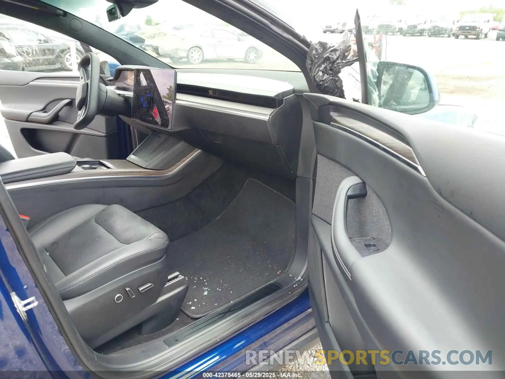 5 Фотография поврежденного автомобиля 7SAXCDE51PF404702 TESLA MODEL X 2023