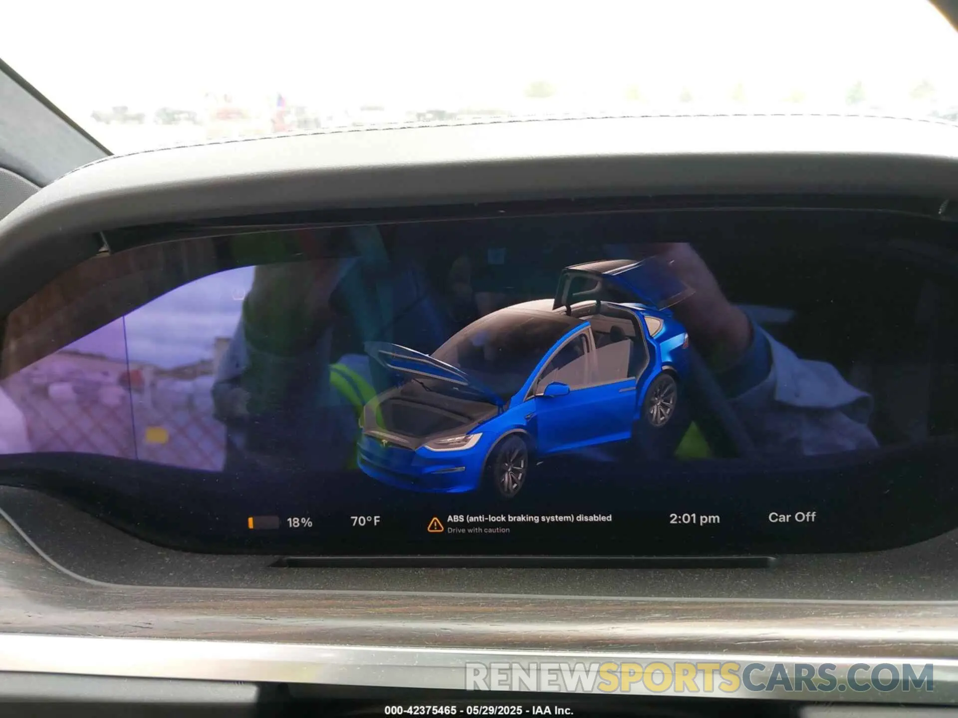 7 Фотография поврежденного автомобиля 7SAXCDE51PF404702 TESLA MODEL X 2023