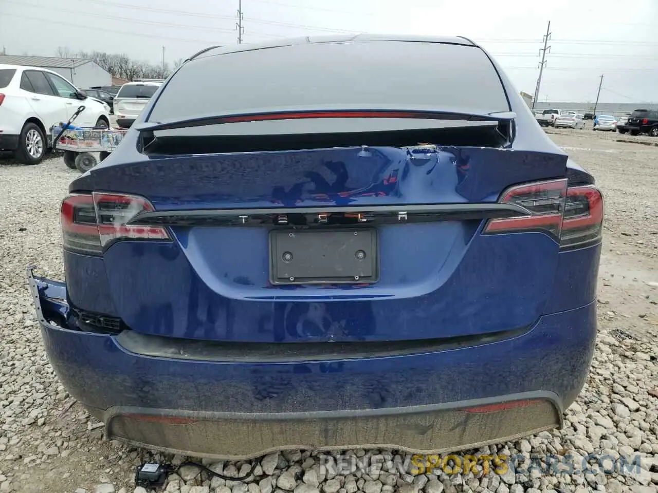 6 Photograph of a damaged car 7SAXCDE51PF415778 TESLA MODEL X 2023