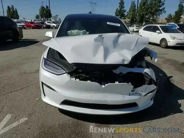 12 Фотография поврежденного автомобиля 7SAXCDE52PF378496 TESLA MODEL X 2023