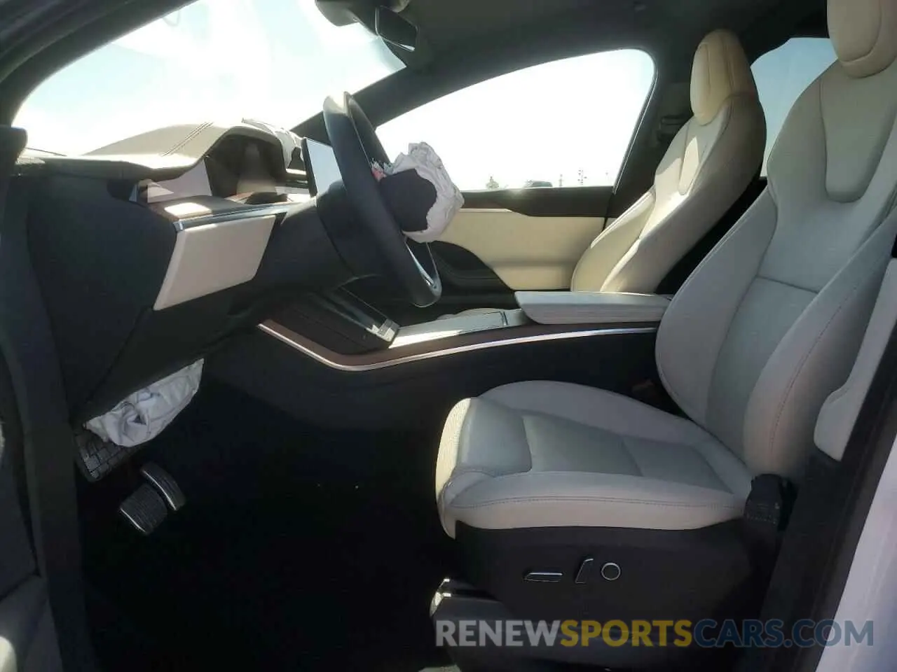 7 Фотография поврежденного автомобиля 7SAXCDE52PF378496 TESLA MODEL X 2023